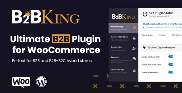 B2BKing - The Ultimate WooCommerce B2B Wholesale Plugin