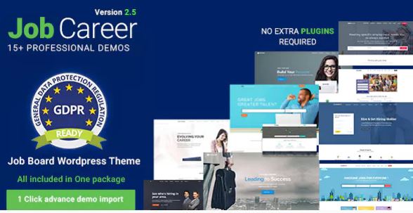 JobCareer | Job Board Responsive WordPress Theme Job Board WordPress theme by Chimp Studio is a complete Job Board WordPress theme