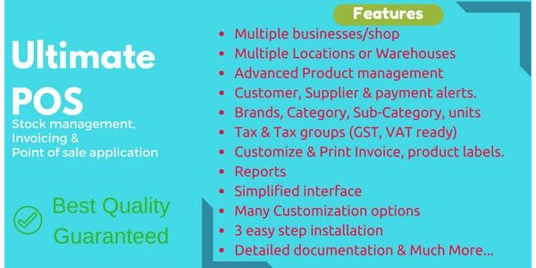 Ultimate POS v5.0 nulled - Best Advanced Stock Management
